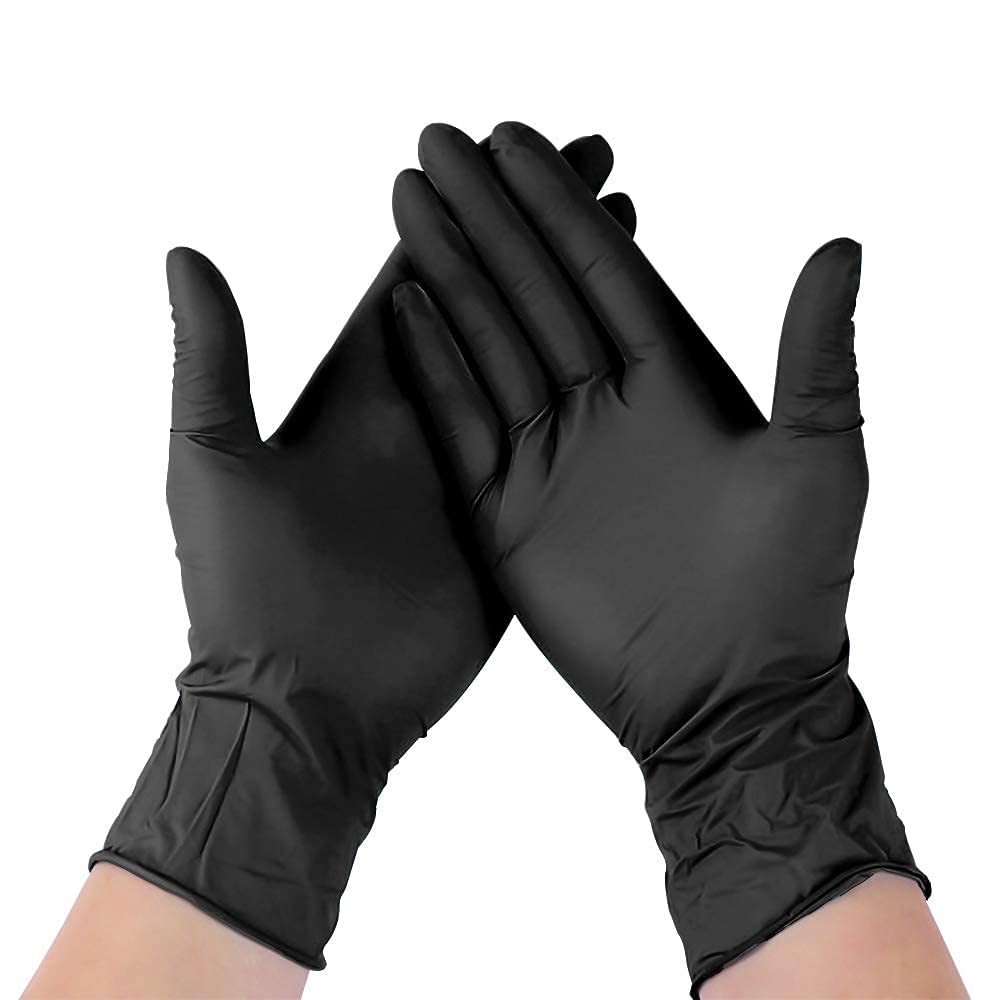 Black Nitro Nitrile Powder Free Disposable Nitrile Gloves