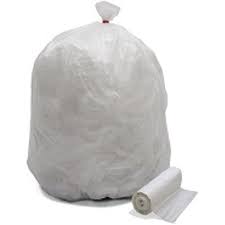 Clear Heavy Duty 80 Litre Degradable Bin Liner - 250 Sheets Per Carton