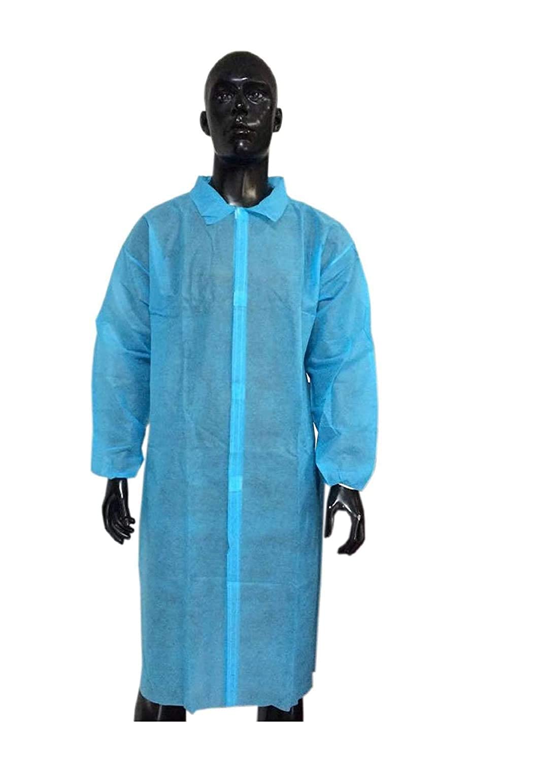 Disposable Non-Sterile Lab Coats with Studs Extra Large