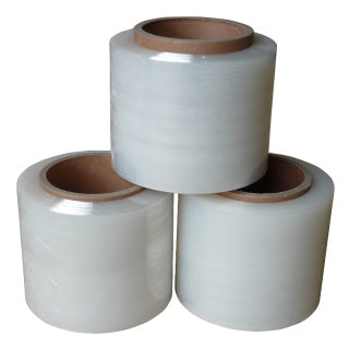 Clear Bundling Film 100mm x 250 Meter - 38mm Core - 20um