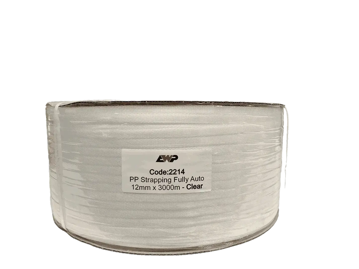 Premium Auto Machine 12mm Poly Strap x 3000M - Clear Packaging Supplies