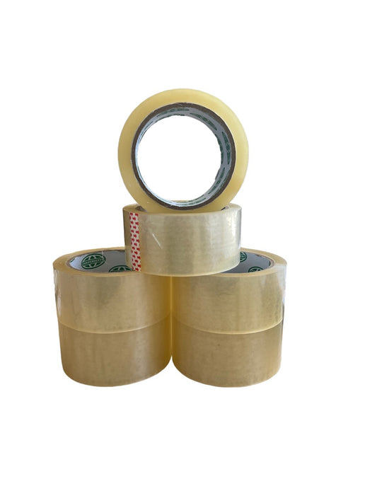 Premium Rubber Tape 48mm x 75M - 36 Rolls |  48 Micron Thickness