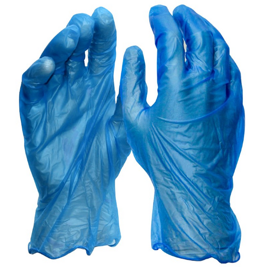 Astrada Blue Nitrile Powder Free Gloves
