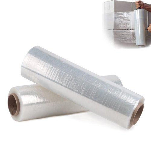 Clear Hand Stretch Pallet Wrap 20um - 350M