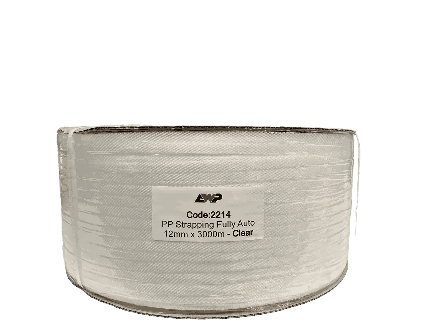 Premium Auto Machine 12mm Poly Strap x 3000M - Clear Packaging Supplies